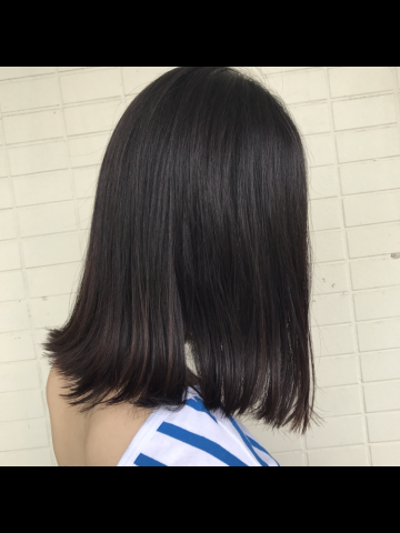 切りっぱなしボブ✂️