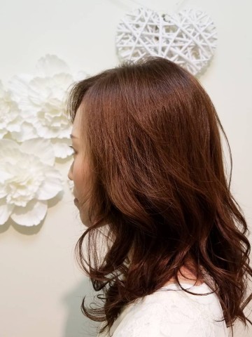 伸ばしかけヘアー