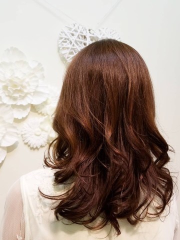 伸ばしかけヘアー