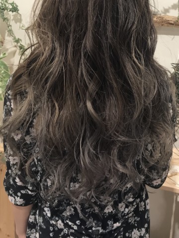 ロング グラデーションカラー