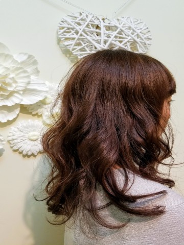 伸ばしかけヘアー