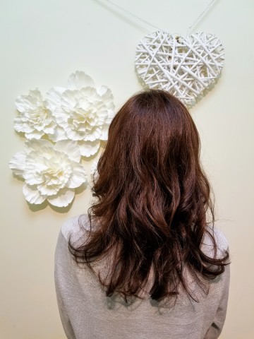 伸ばしかけヘアー