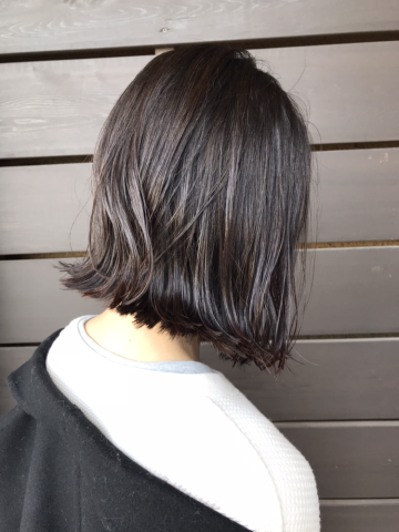 切りっぱなしボブ✂️