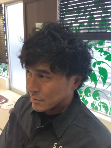 メンズパーマ