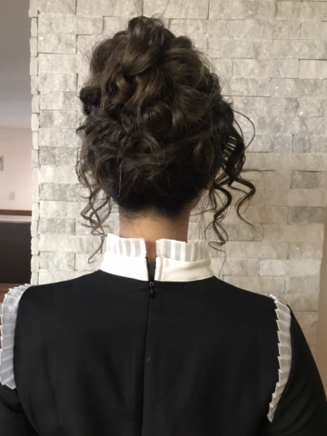 外国人風ヘアアレンジ