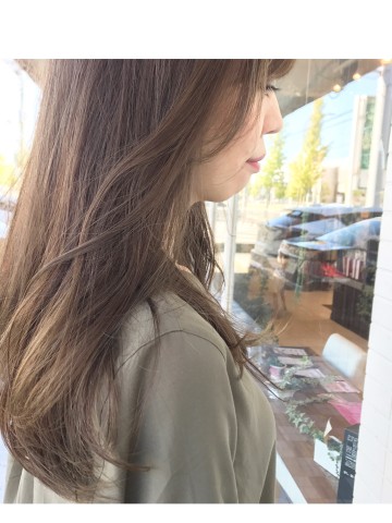 透明感カラー