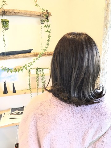 切りっぱなしボブ