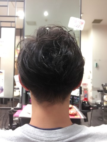 men’s 前髪矯正+cat