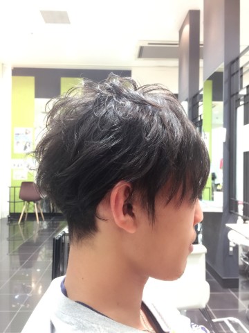 men’s 前髪矯正+cat