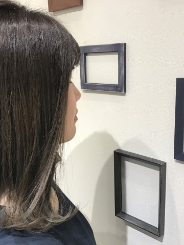 ダークアッシュグラデーション