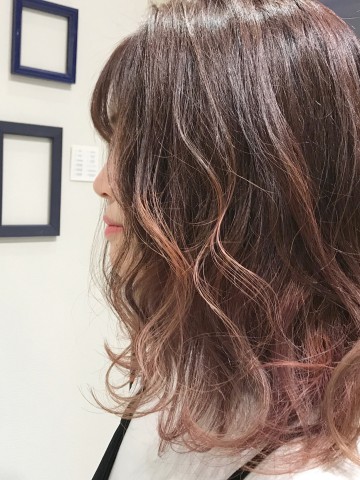 pink gradation