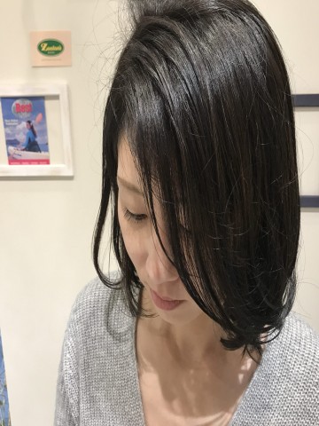 抜け感ボブ