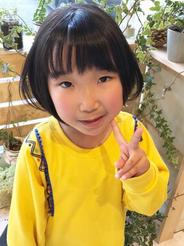 ボブにバッサリ♡