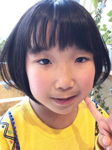 ボブにバッサリ♡
