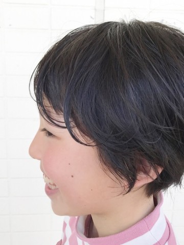 アシメエアリーショート