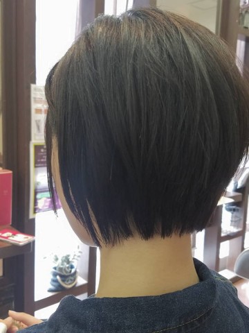 ツーブロ女子