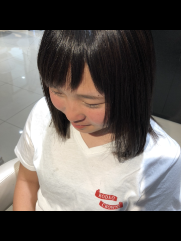 ミディアムストレート