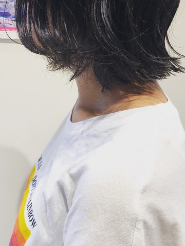 抜け感あるbobstyle????????