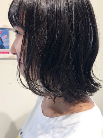抜け感あるbobstyle????????