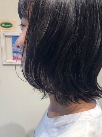 抜け感あるbobstyle????????