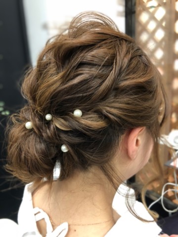 結婚式ヘア