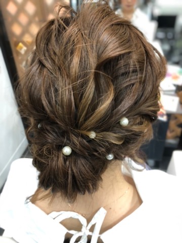 結婚式ヘア