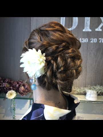 浴衣&ヘアセット