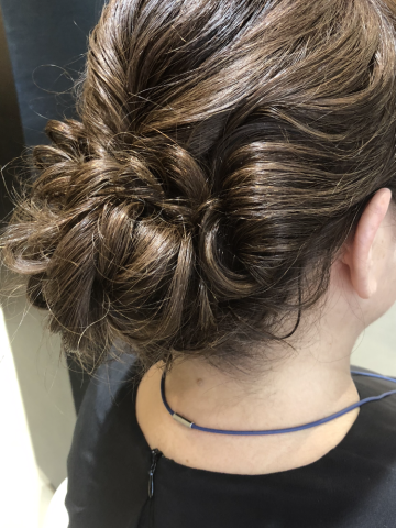 結婚式ヘアアレンジ