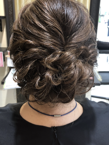 結婚式ヘアアレンジ