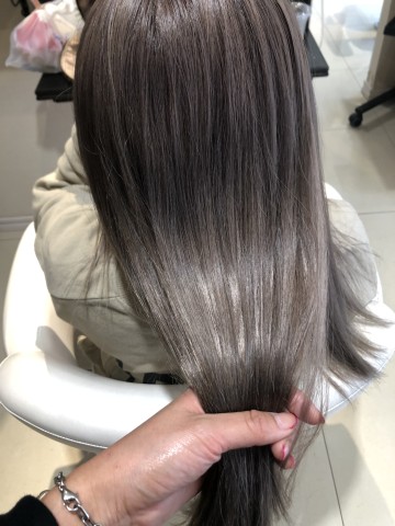 bleach on color