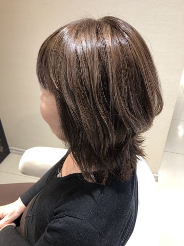 外ハネショート