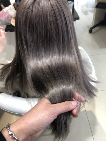 bleach on color