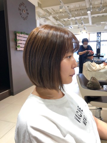 ボブスタイル♡ハイライト♡