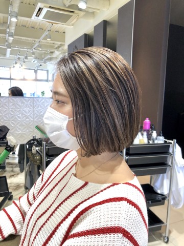 収まるボブ