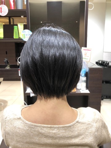丸みショート
