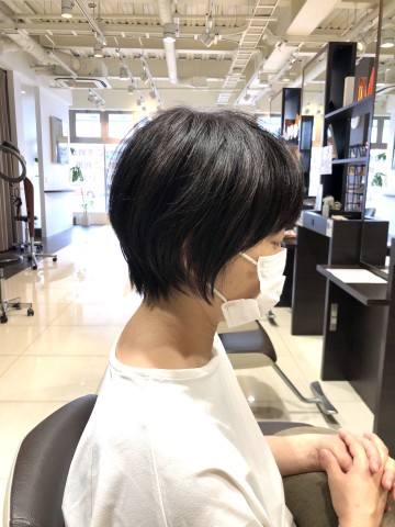 2センチカットで変わるショート