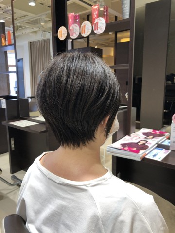 2センチカットで変わるショート