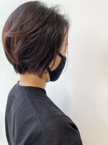 前下がりショートボブ